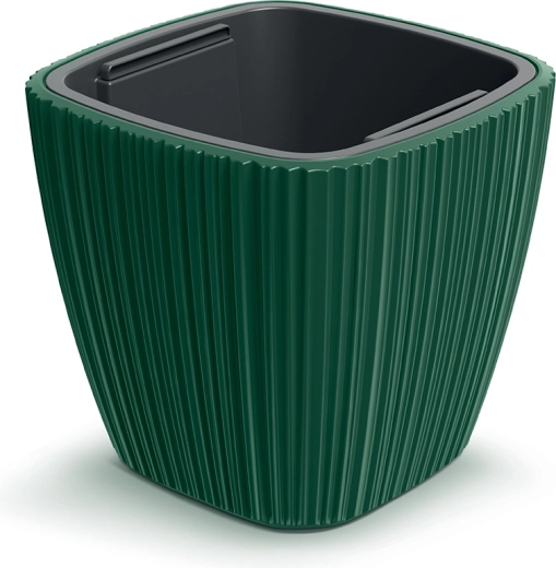 ORO Flower Pot 29 cm dark green