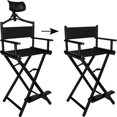 Алуминиев стол за грим с подглавник