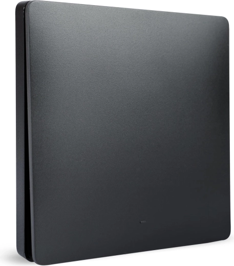 Delight Wireless Kinetic Wall Switch 433 MHz, 1 Circuit, Black