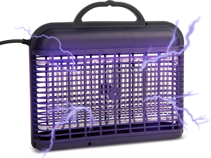 UV капан за насекоми 230 V, висящ, черен