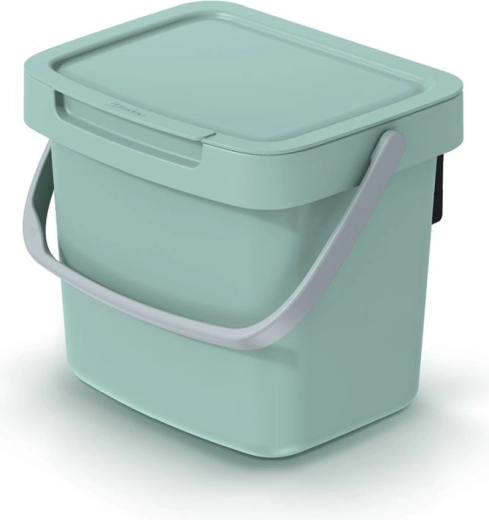 3 L light green trash can