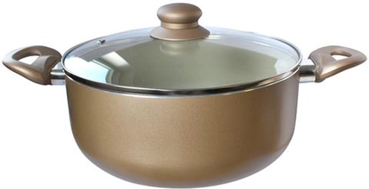 Касерола с керамично покритие 2,4 l, 20 cm, шампанско