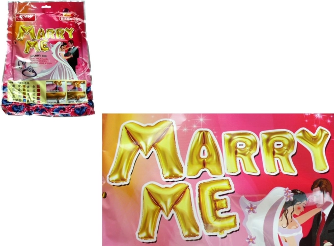 Балонен комплект MARRY ME