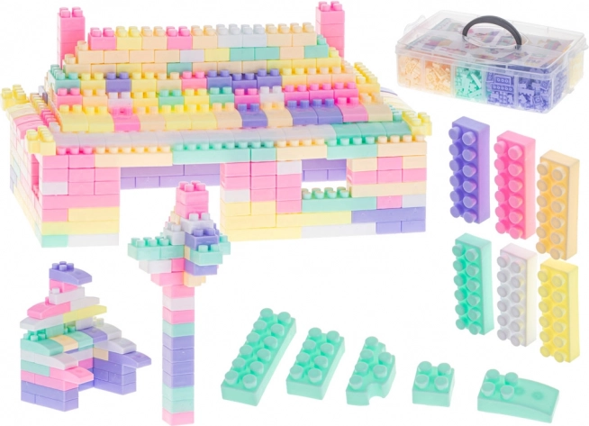 Креативен строителен комплект тухлички 580 бр.