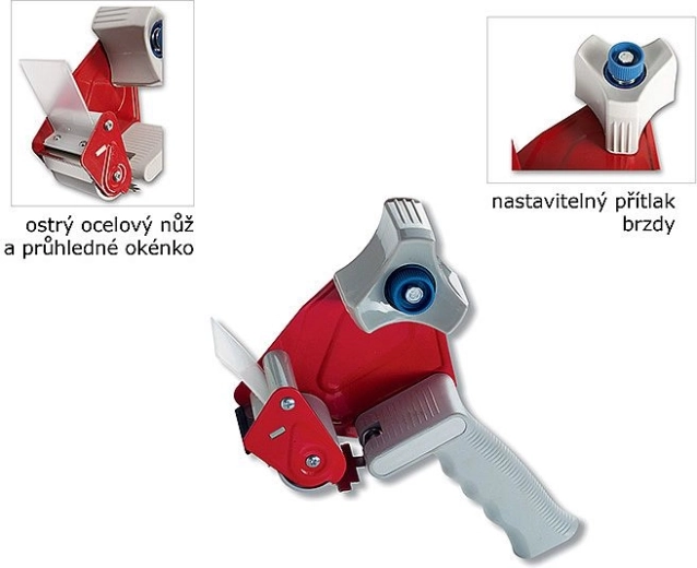 CONCORDE 50 mm Handheld Packing Tape Dispenser