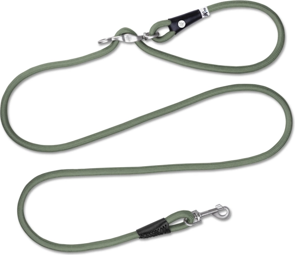 Curli adjustable nylon dog leash Vario Comfort Moss L