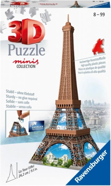 Ravensburger 3D пъзел мини Айфелова кула