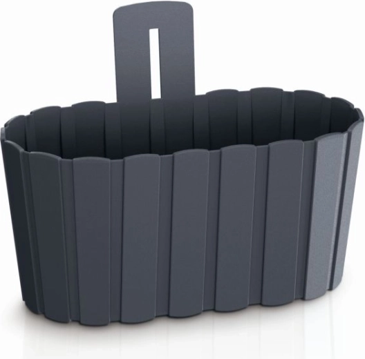 Висяща саксия Boardee Wall 27,4 см антрацит