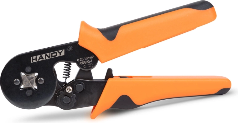 Crimping Pliers for Cable Terminals 0.25–10 mm²