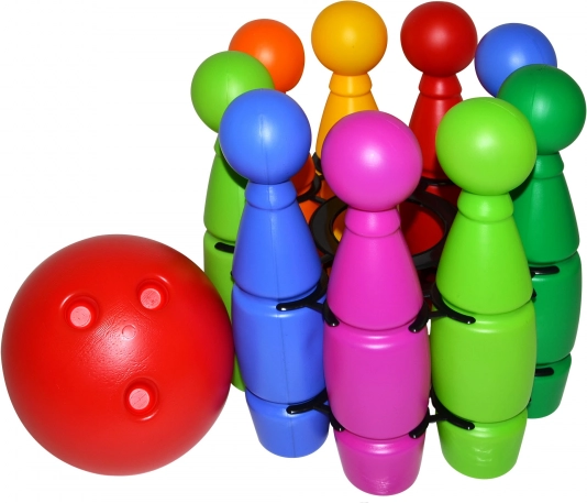 Кегли в мрежа с топка