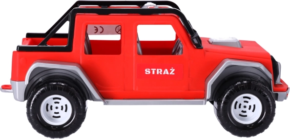 Пожарна кола 4x4 с механизъм за навиване (pull-back)