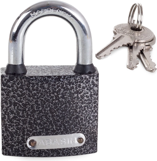 Катинар 50 мм с закален шекел и 3 ключа