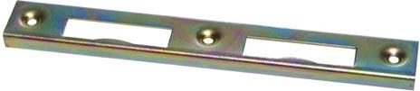 Universal Angled Strike Plate K192, galvanized (10 pcs)