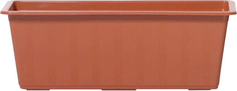 AGRO Plastic Planter Box 70 cm in Terracotta Color