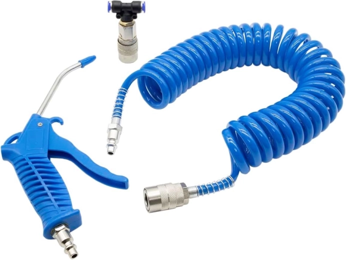 Pneumatic blow gun with 5 m hose