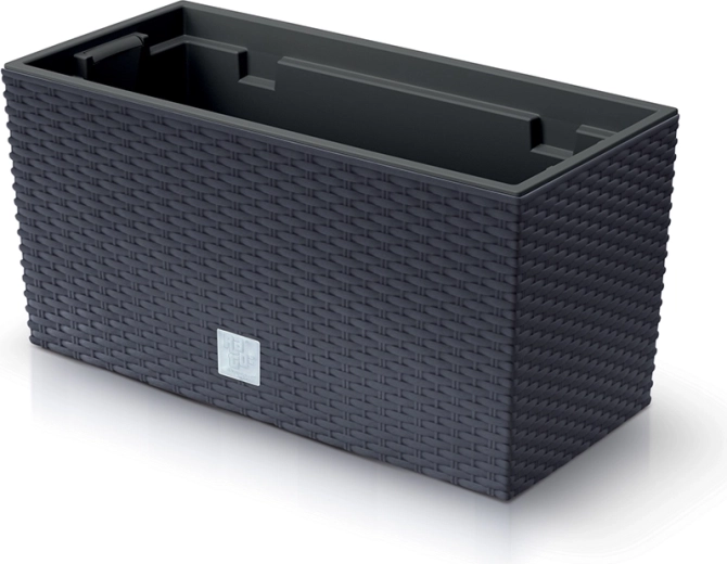 Planter with Insert Rato Case 39.5 cm Anthracite