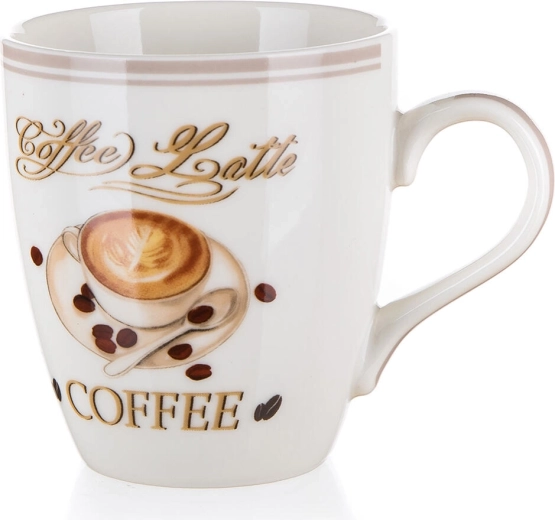 Керамична чаша Espresso 240 мл с мотив кафе