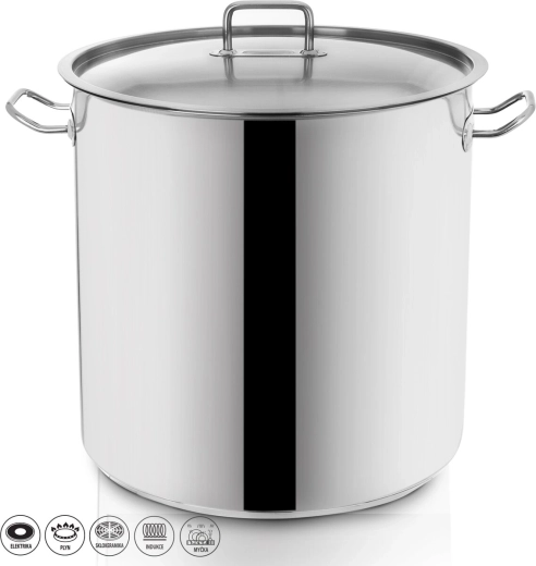 Stainless steel STOCK pot 50 l with lid