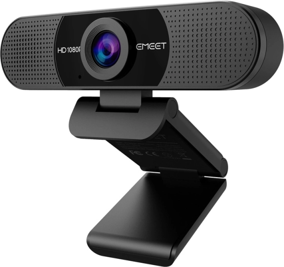 EMEET SmartCam C960 Full HD Webcam with Microphones and Privacy Cover