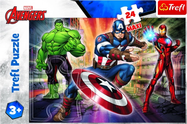 Пъзел 24 макси части в света на Avengers