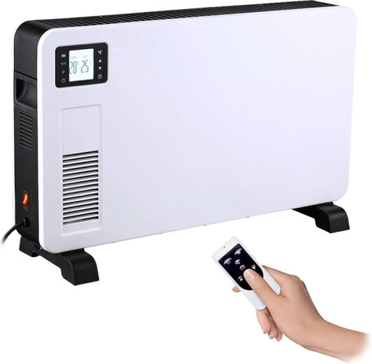 Solight конвектор с топъл въздух 2300 W с LCD дисплей, вентилатор и таймер