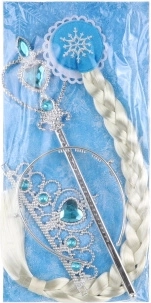 Комплект за красота с руса плитка за малки принцеси