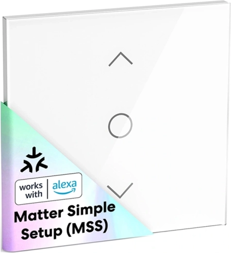 Meross smart Wi‑Fi switch for blinds and roller shutters with Matter (4 pcs)