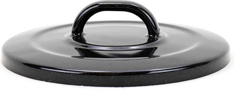 BELIS Standard Lid 18 cm – black enamel with white speckle