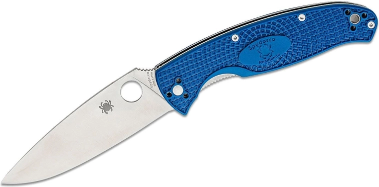 Spyderco Resilience Lightweight син джобен нож 10,7 см CPM S35VN