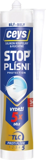 Anti-mold silicone sealant 280 ml white CEYS