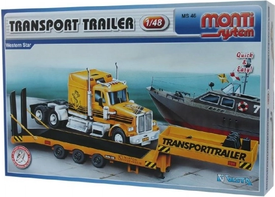 Сглобяем модел Transport Trailer 1:48