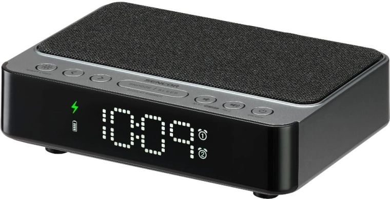 Радиобудилник с безжично зареждане Sencor SRC 6800
