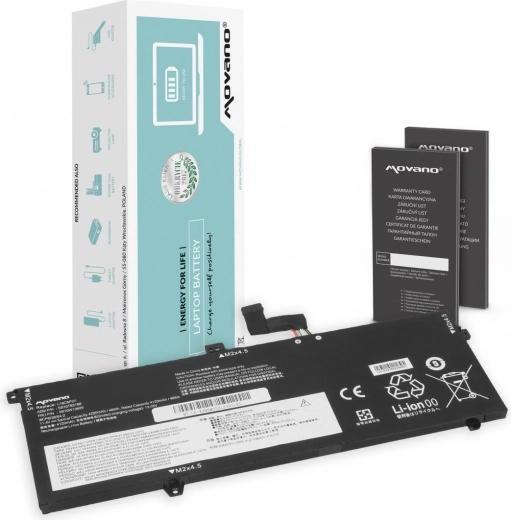 Baterie Movano pro Lenovo ThinkPad X13, X390 a X395, 4220 mAh (48 Wh)