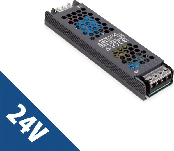 Stabilized switching power supply 24 V 150 W