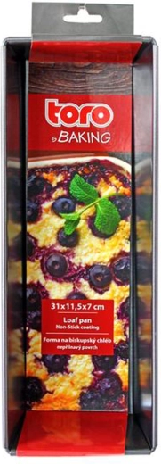 Правоъгълна форма за хляб Toro 31 × 11,5 см