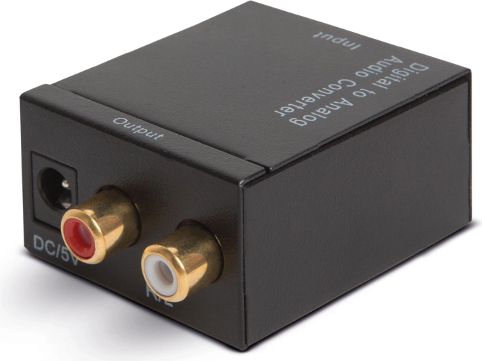 Toslink/RCA Digital-to-Analog Audio Converter