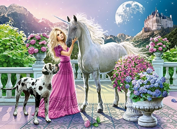 Пъзел 300 части My Friend Unicorn от Castorland