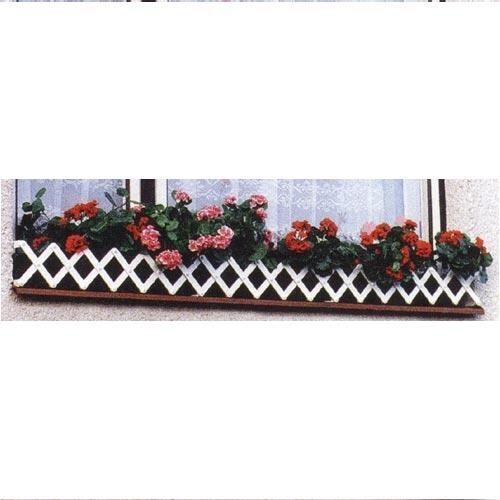 Оконна градинка 70–80 cm бяла