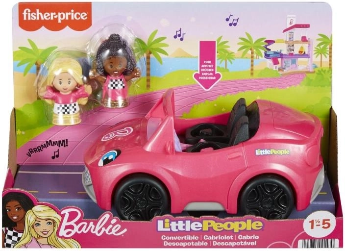 Fisher-Price Little People Barbie кабриолет със звуци