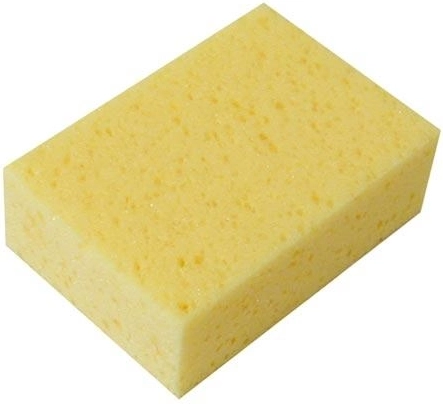 Large car sponge 20 × 13 × 7 cm, mix of colors