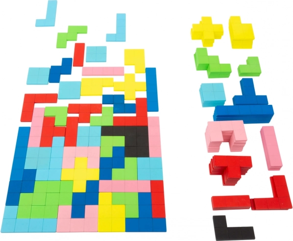 Small Foot дървена мозайка пъзел 114 броя