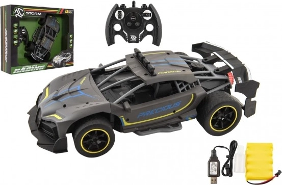 RC спортен автомобил с парен ефект, 2,4 GHz, антрацит