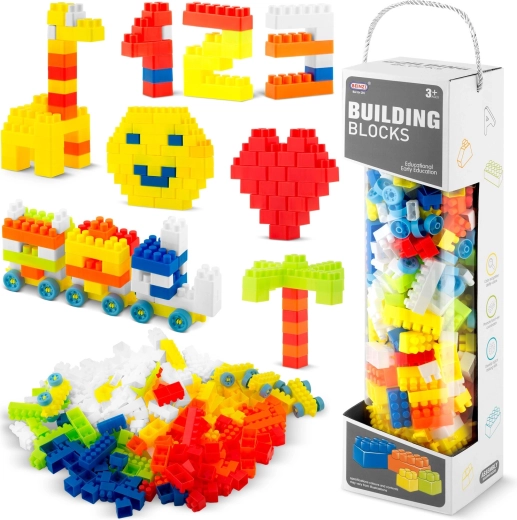 Големи строителни блокчета RICOKIDS – 300 бр.