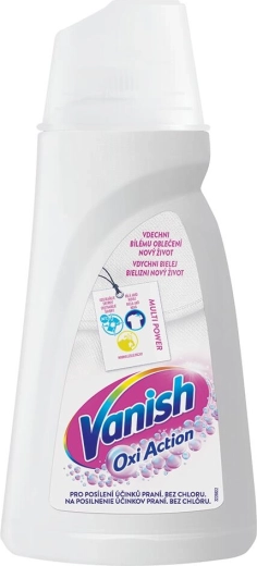 Vanish Oxi Action liquid stain remover for white laundry 1 l