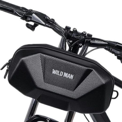 Wildman X9 велосипедна рамкова чанта 3,5 л черна