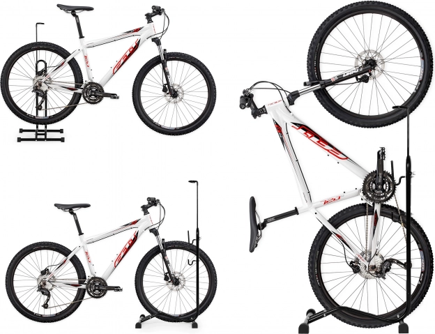 Стойка за велосипед 3в1 черна от ModernHome