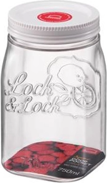 Кутия за храни LOCK&LOCK Square 750 мл с винтов капак