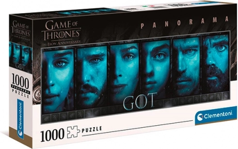 Пъзел 1000 Panorama Игра на тронове