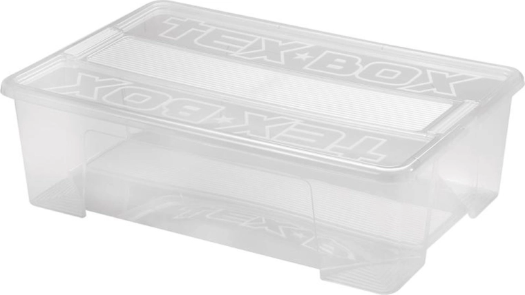 HEIDRUN plastic storage box with lid 28 l