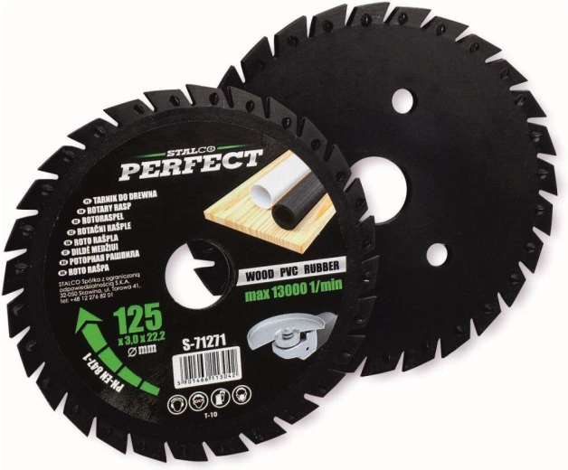 Ротационен диск 125 × 3,0 × 22,2 mm за ъглошлайфи STALCO
